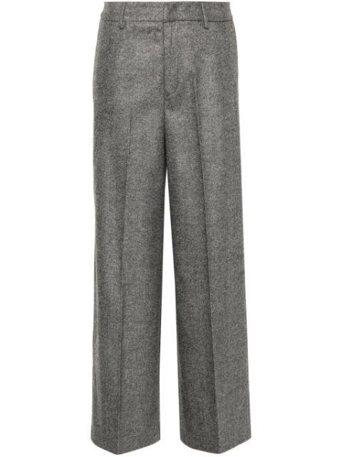 herringbone trousers by PT TORINO