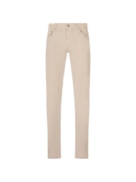 logo-patch chino pants by PT TORINO