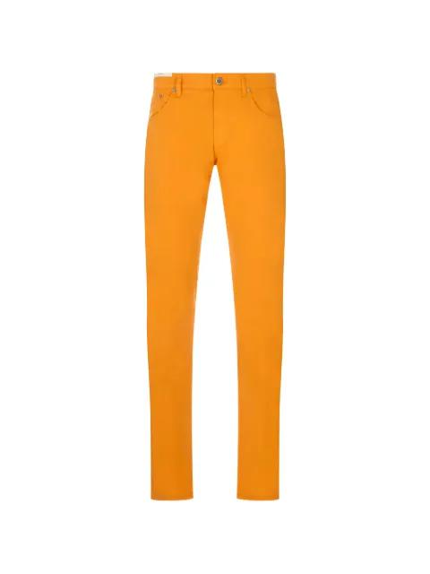 logo-patch chino pants by PT TORINO