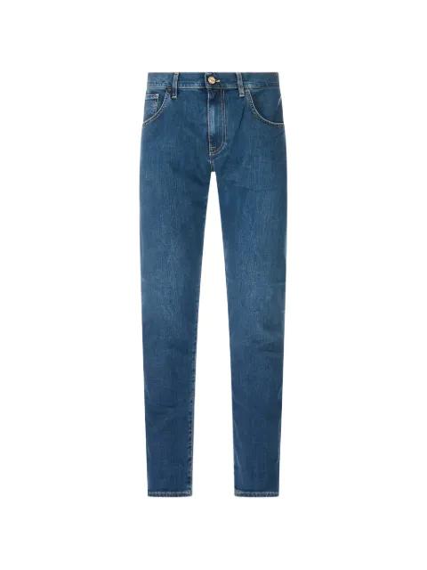 logo-patch jeans by PT TORINO
