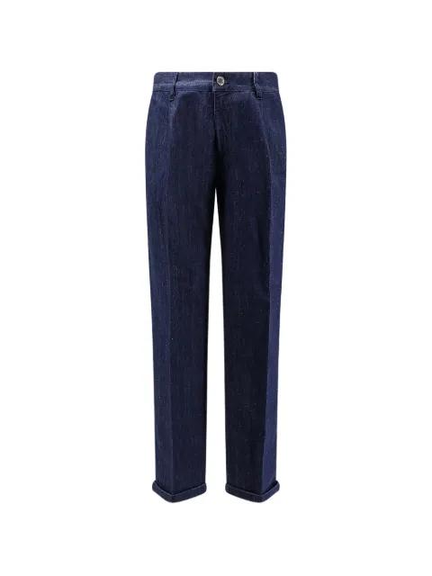 logo patch regular jeans by PT TORINO
