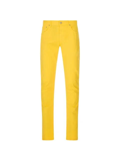 logo-patch slim-fit trousers by PT TORINO
