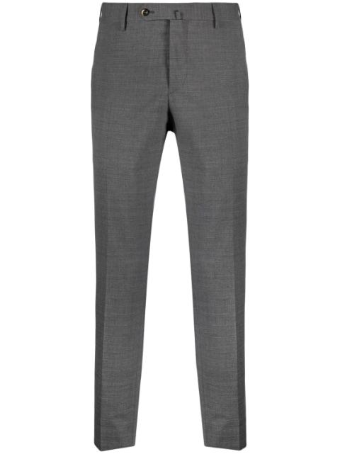 logo-patch tailored suit trousers by PT TORINO