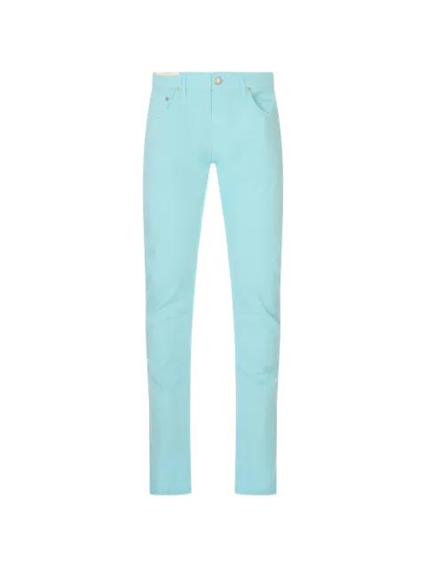 logo-patch trousers by PT TORINO