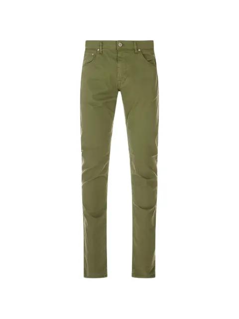 logo-patch trousers by PT TORINO