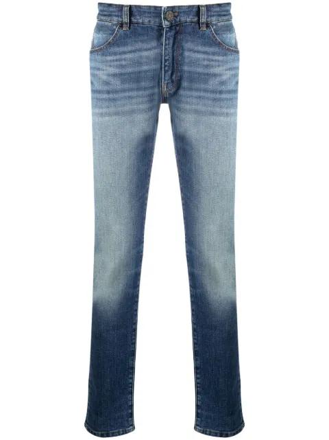 low-rise straight-leg jeans by PT TORINO