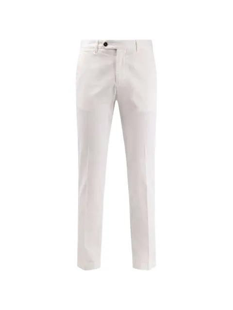 metal charm flap trousers by PT TORINO