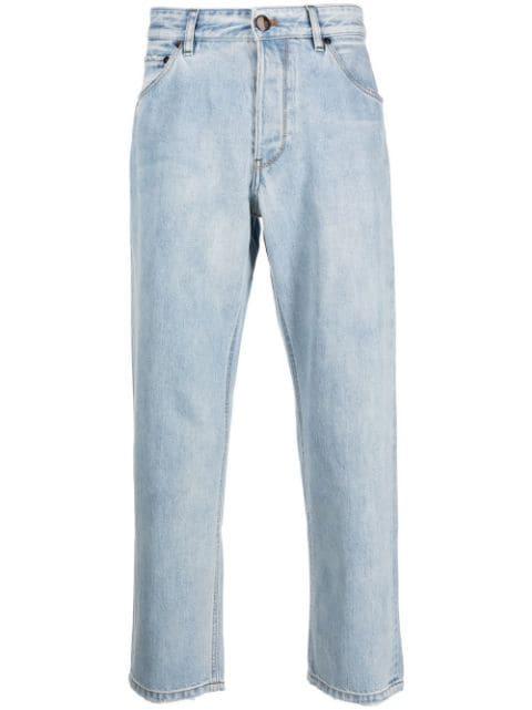 mid-rise straight-leg jeans by PT TORINO