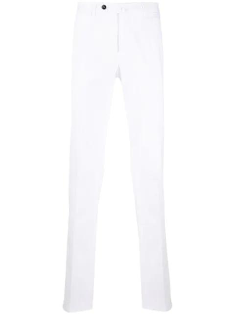 mid-rise straight-leg trousers by PT TORINO