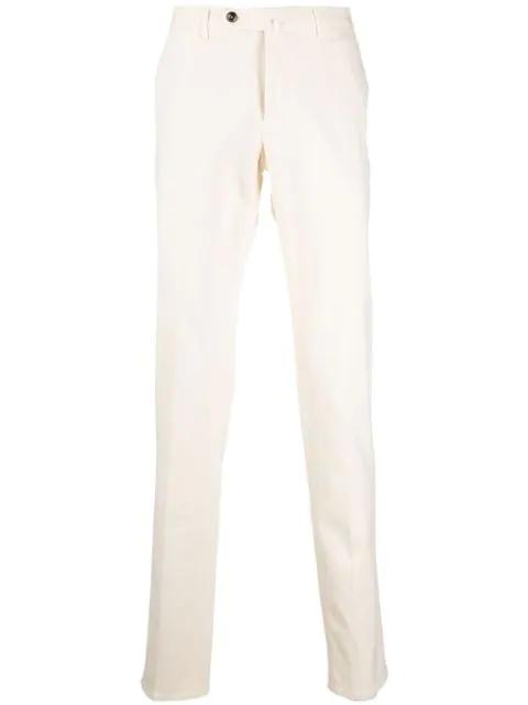 mid-rise straight-leg trousers by PT TORINO