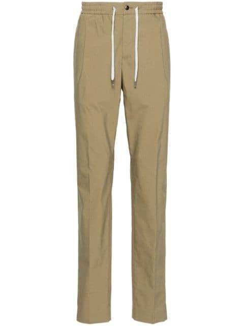 mid-rise tapered chinos by PT TORINO