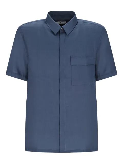 patch-pocket short-sleeve shirt by PT TORINO