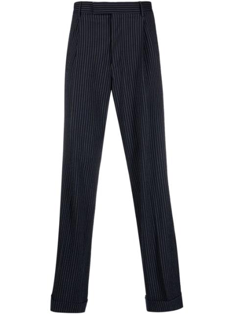 pinstripe-pattern straight-leg trousers by PT TORINO