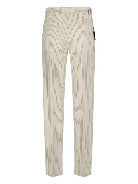pinstripe pleated trousers by PT TORINO