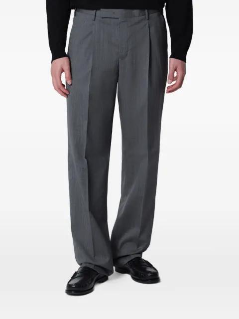pleat-detail tailored trousers by PT TORINO