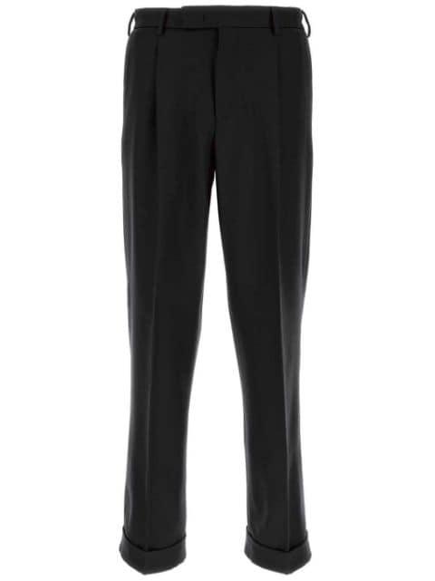 pleat-detail trousers by PT TORINO
