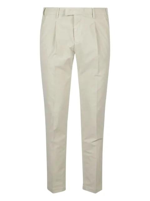 pleated cotton pants by PT TORINO