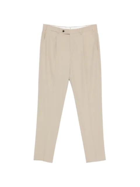 pleated cotton trousers by PT TORINO