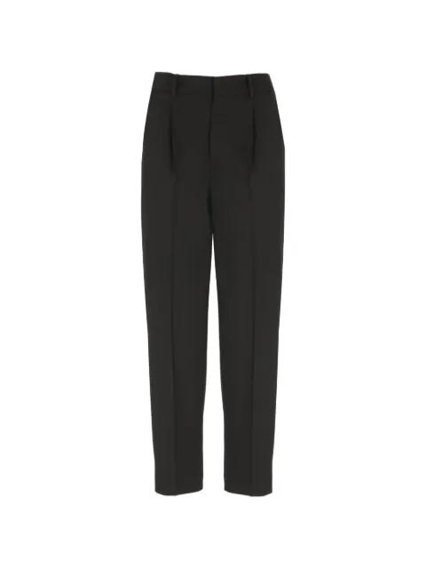 pleated cropped trousers by PT TORINO