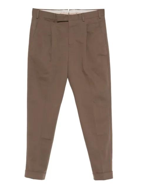 pleated cuffed trousers by PT TORINO