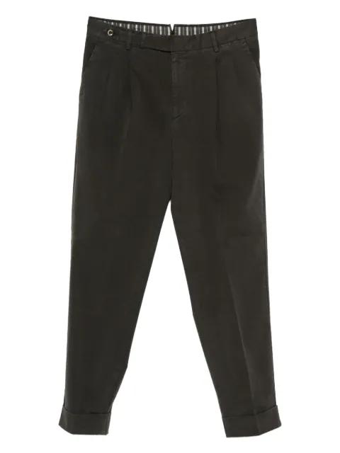 pleated cuffed trousers by PT TORINO