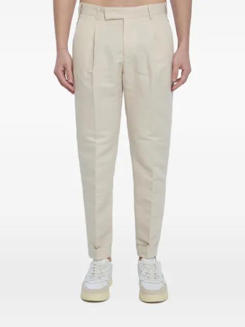 pleated cuffed trousers by PT TORINO