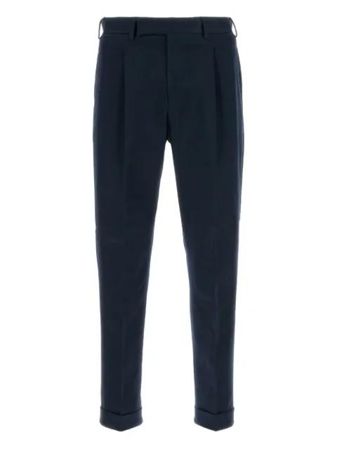 pleated-cuffed trousers by PT TORINO