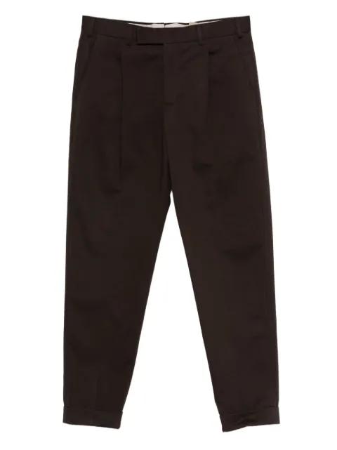 pleated cuffed trousers by PT TORINO