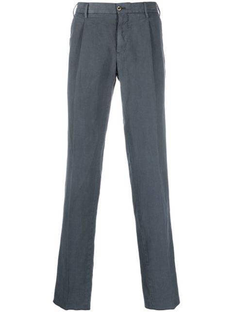 pleated-detail trousers by PT TORINO