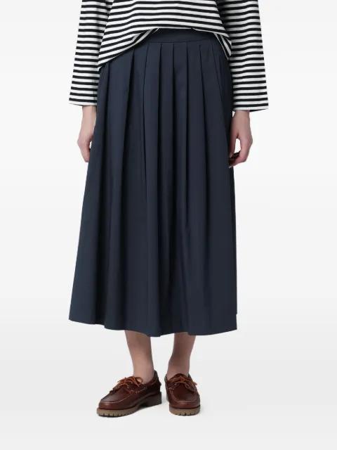 pleated midi skirt by PT TORINO