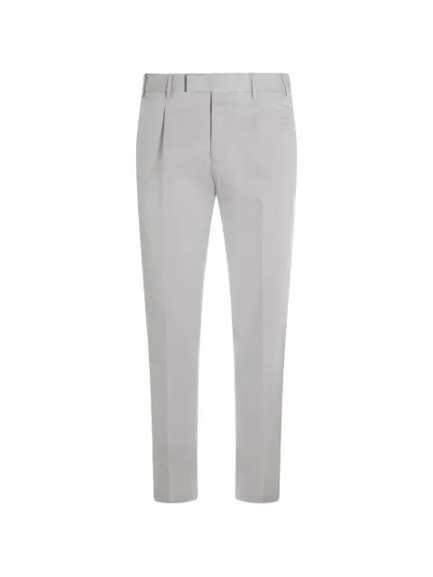 pleated pocket chino trousers by PT TORINO
