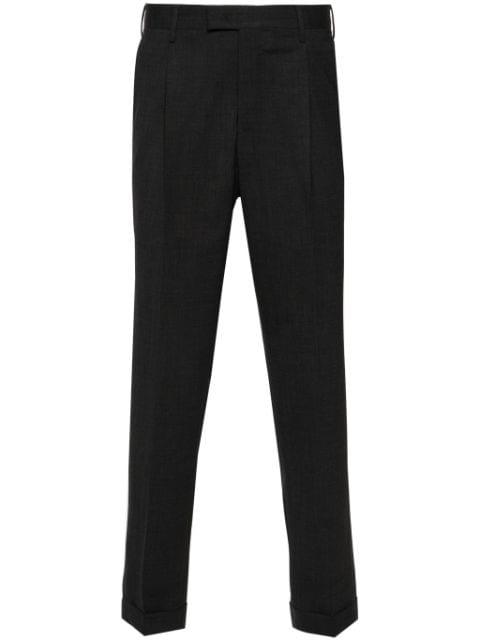 pleated slim-cut trousers by PT TORINO