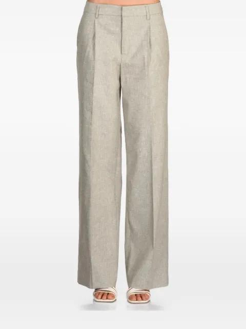 pleated straight-leg trousers by PT TORINO