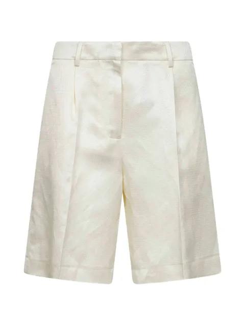pleated tailored shorts by PT TORINO