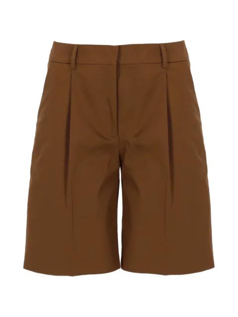 pleated tailored shorts by PT TORINO