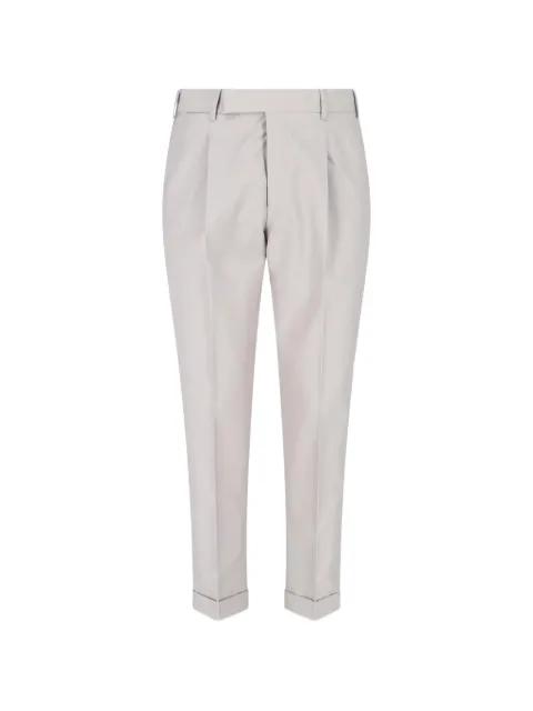 pleated tailored trousers by PT TORINO