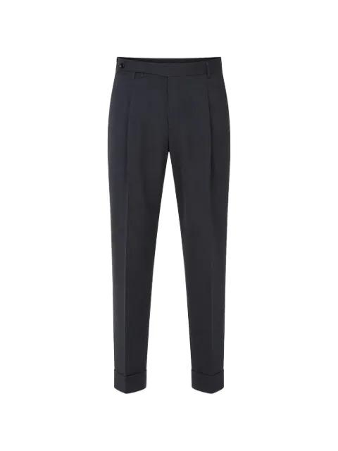 pleated turn-up trousers by PT TORINO