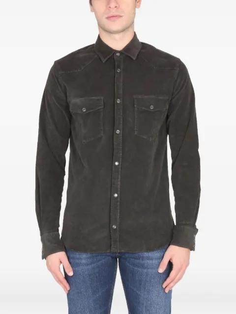 pocket corduroy shirt by PT TORINO