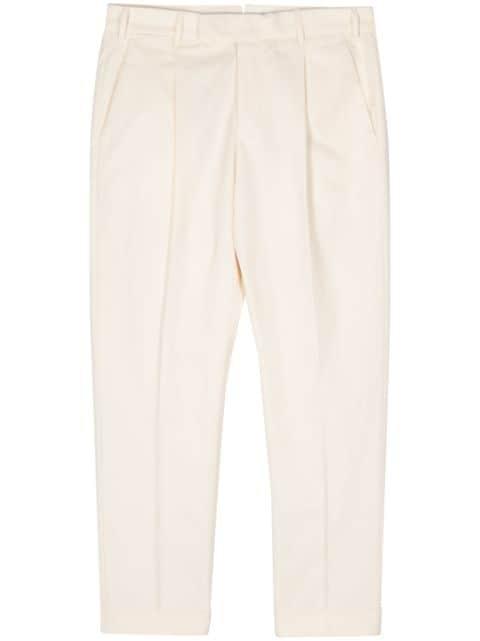 pressed-crease slim-cut trousers by PT TORINO