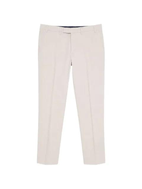 pressed-crease slim-fit trousers by PT TORINO