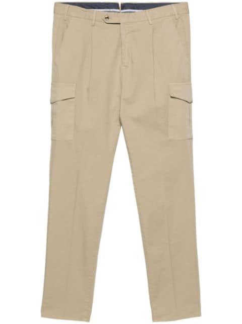 pressed-crease slim-fit trousers by PT TORINO
