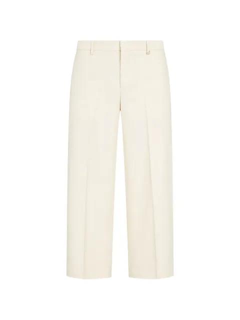 pressed-crease straight-leg trousers by PT TORINO