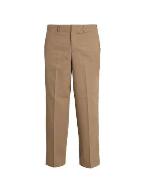 pressed-crease straight-leg trousers by PT TORINO