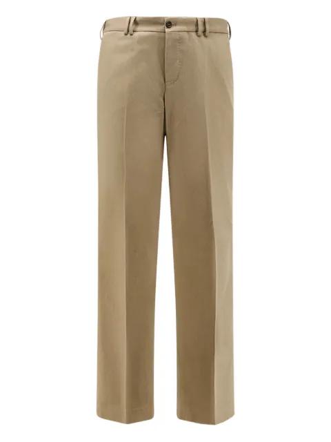pressed-crease straight-leg trousers by PT TORINO