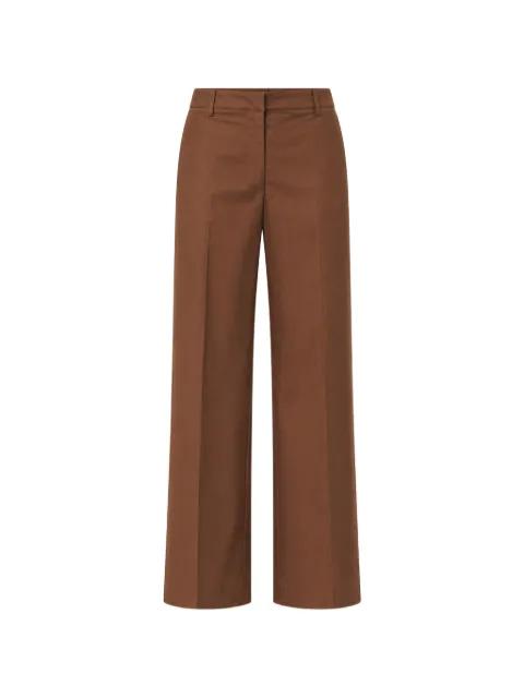 pressed-crease wide-leg trousers by PT TORINO