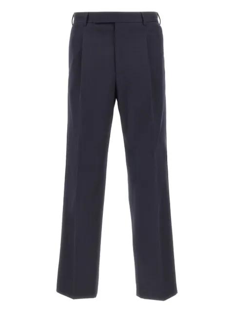single-pleat wool trousers by PT TORINO