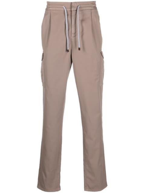 slim-cut chino shorts by PT TORINO