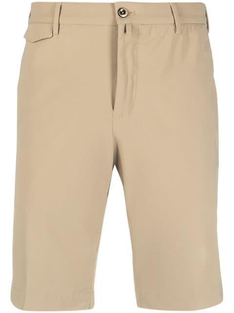 slim-cut chino shorts by PT TORINO