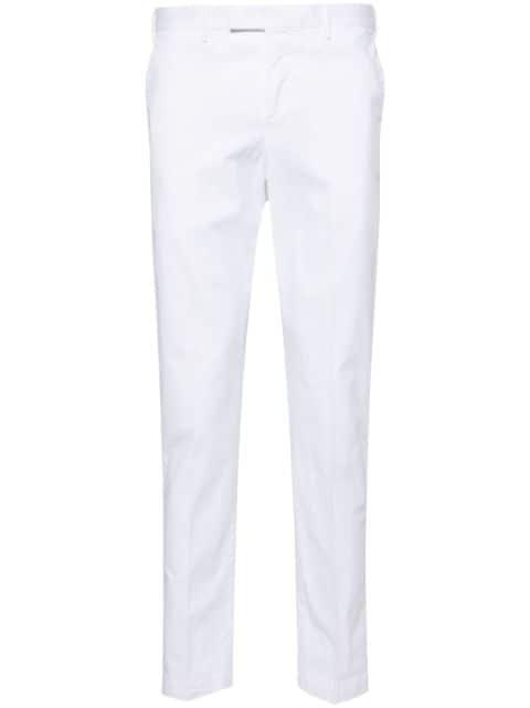 slim-cut cotton chino trousers by PT TORINO
