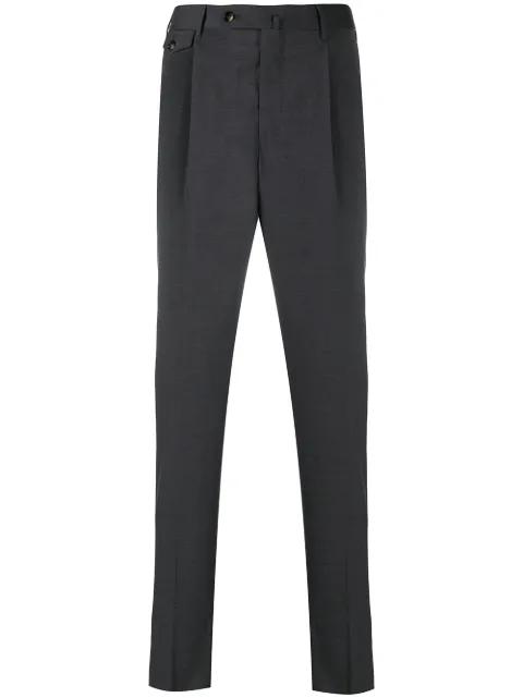 slim-fit tailored trousers by PT TORINO